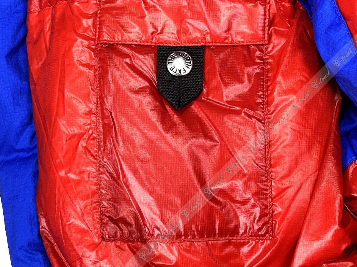 K392-S.. GUCCI × THE NORTH FACE グッチ ノースフェイス ダウン ベスト コラボ メンズ ★ 4316 ブルー_画像8