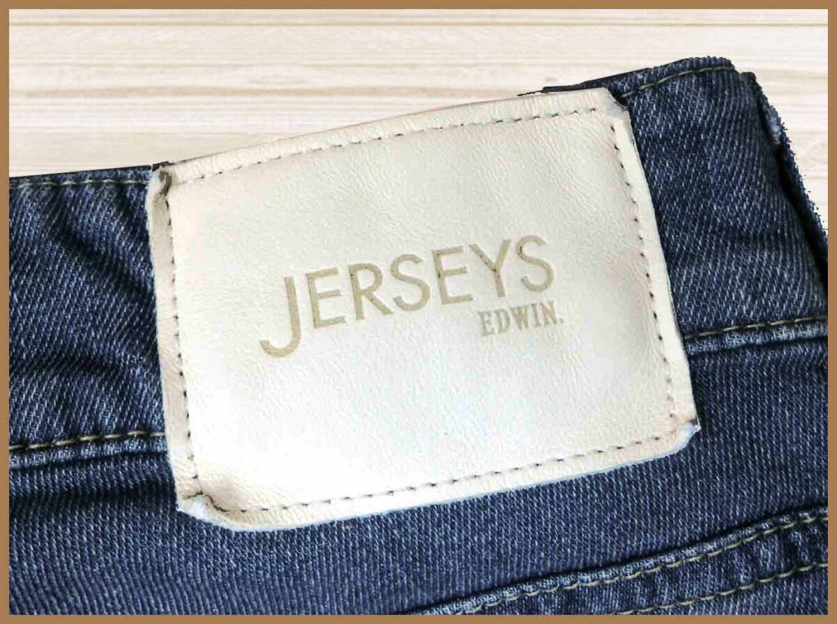 [ стандартный товар ]65%OFF*JERSEYS...sgoilakCoolFlex Jerseys EDWIN Edwin * постоянный распорка стрейч джинсы Denim *S/28