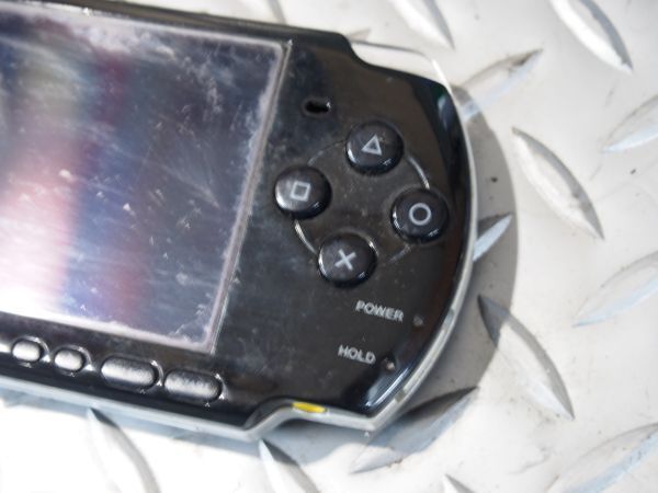 ★即決送料無料あり ソニー SONY PSP プレーステーションポータブル ジャンク ブラック PSP-3000の画像3