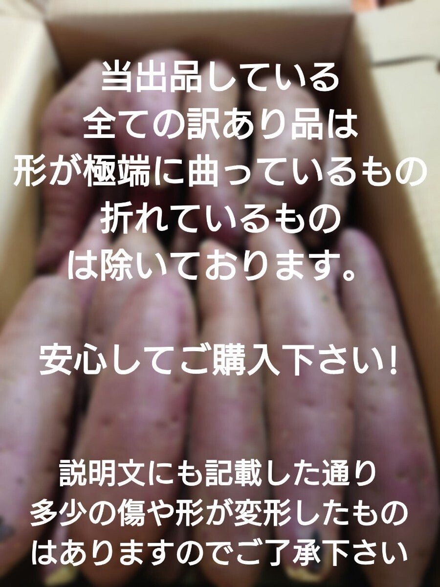 茨城県産熟成さつまいも人気品種《紅はるか》訳あり品サイズ不揃い（8kg）(2)の画像2