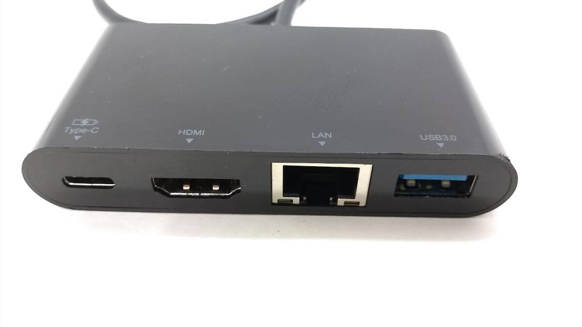 ●ELECOM 　DST-C09BK 　USB Type-C 　接続ドッキングステーション_画像2