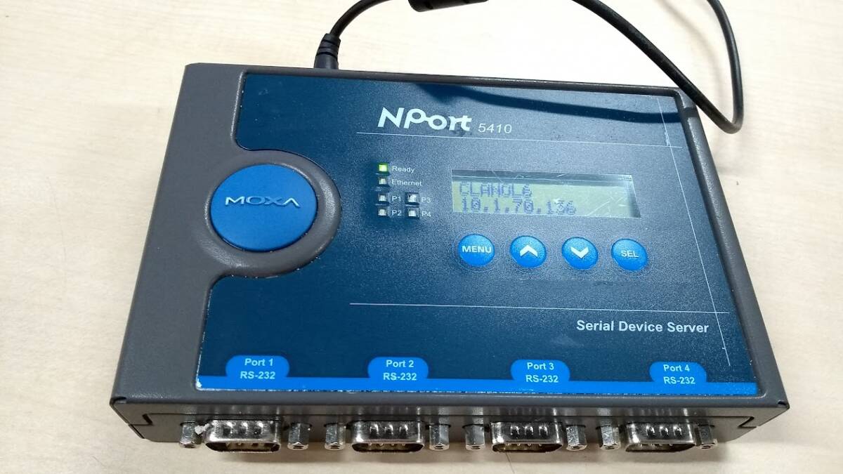 ●MOXA モデル NPort5410 ネットワーク シリアルデバイスサーバ の画像3