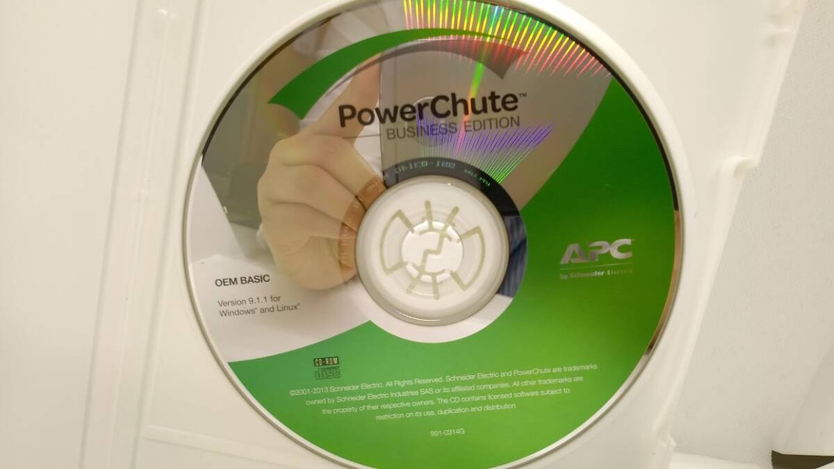 *APC PowerChute Business Edition OEM BASIC Version 9.1.1 for Windows.Linux