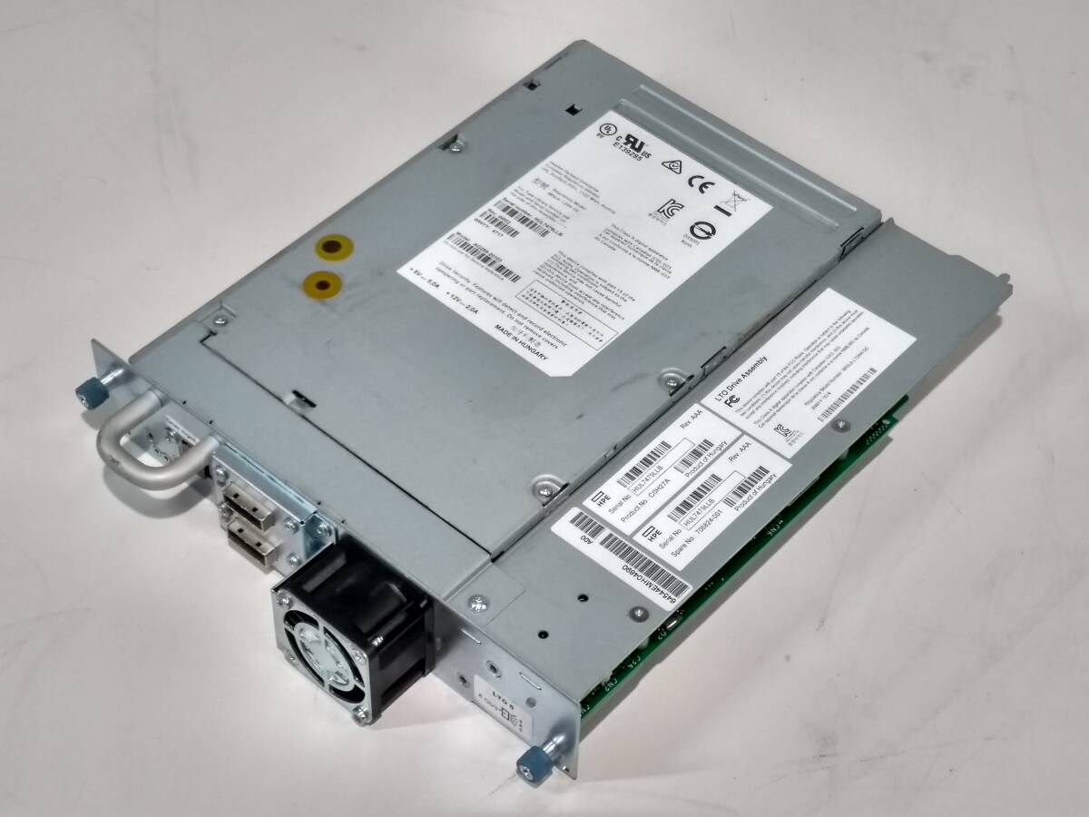 ☆現状品 １円スタート！ HPE LTO-6 テープドライブ（6Gb/s SAS）の画像2