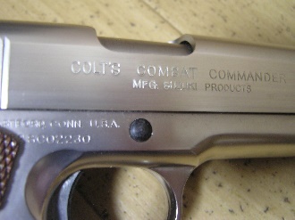  Suzuki combat commander all silver model gun ( pra )