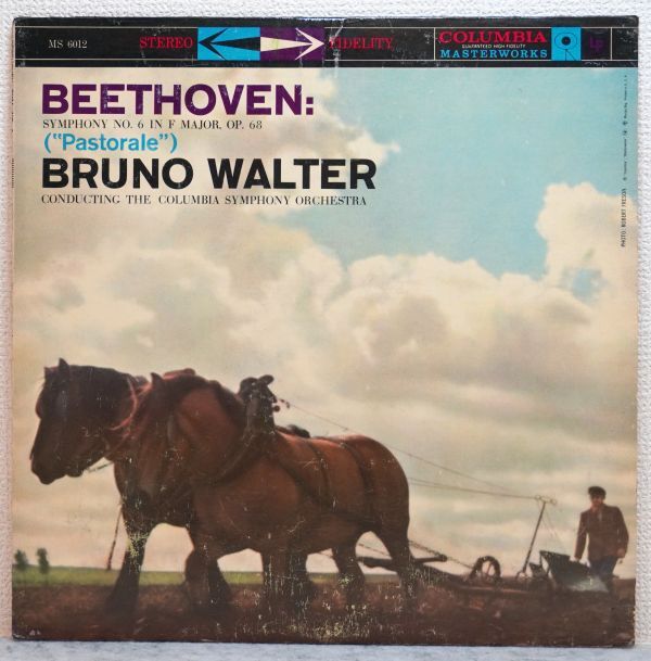 ベートーヴェン 交響曲第6番「田園」 ワルター 米CBS 初版6つ目 STEREO
