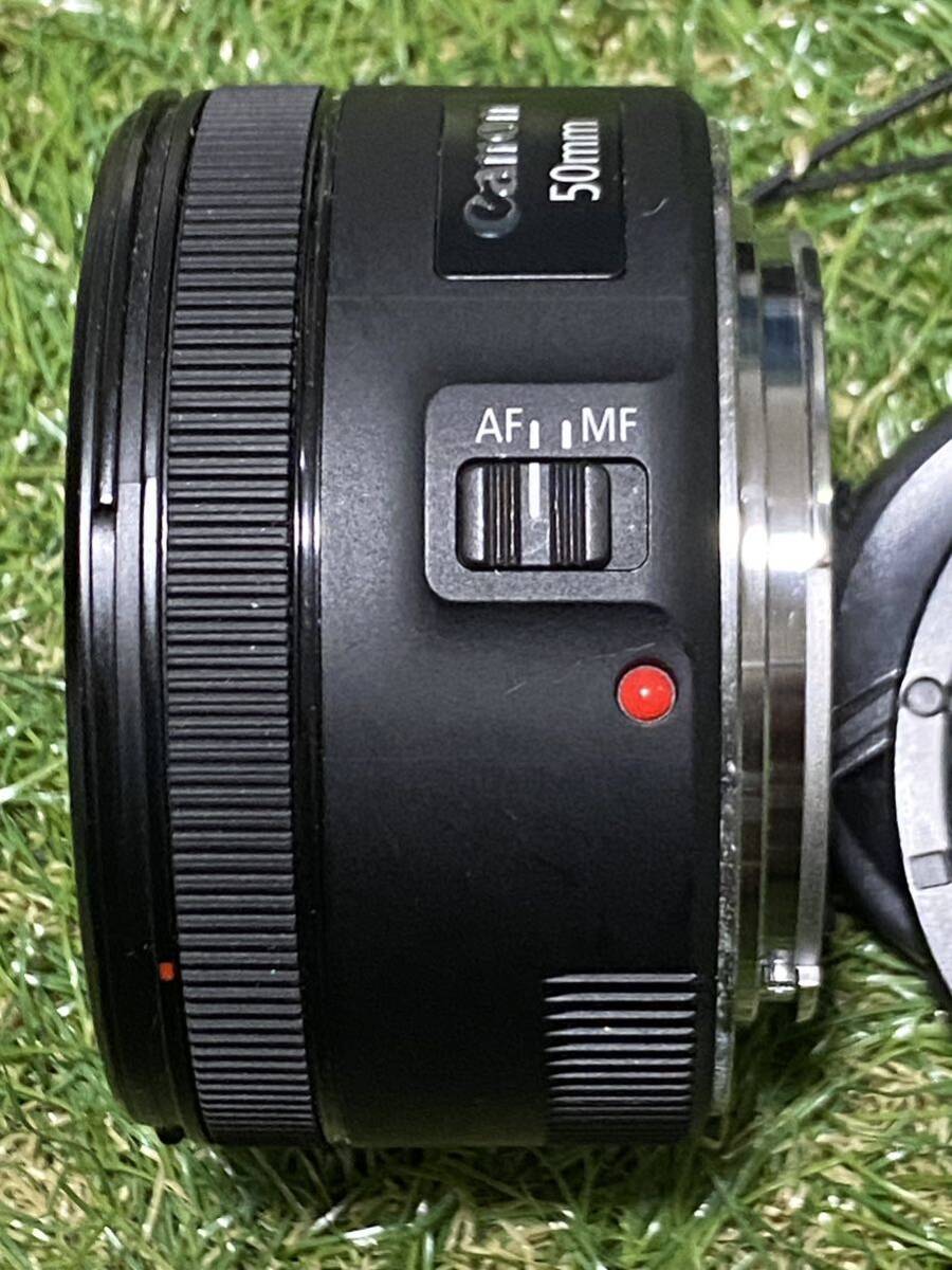Canon EF50mmf1.8 STM 美品 フルサイズ対応の画像2