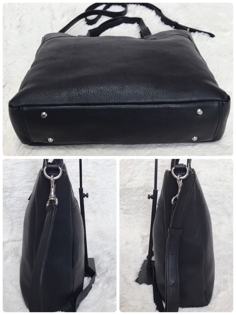 美品 マーガレットハウエル オールレザー 2way トートバッグ 美品 マーガレットハウエル オールレザー 2way トートバッグ