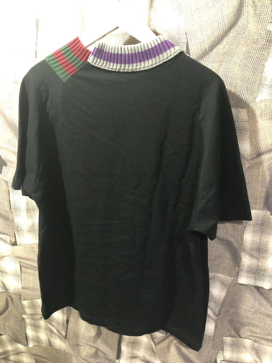 kolor BEACON カラービーコン 半袖Tシャツ 21SBM-T01231 サイズ1 ブラック FKの画像4