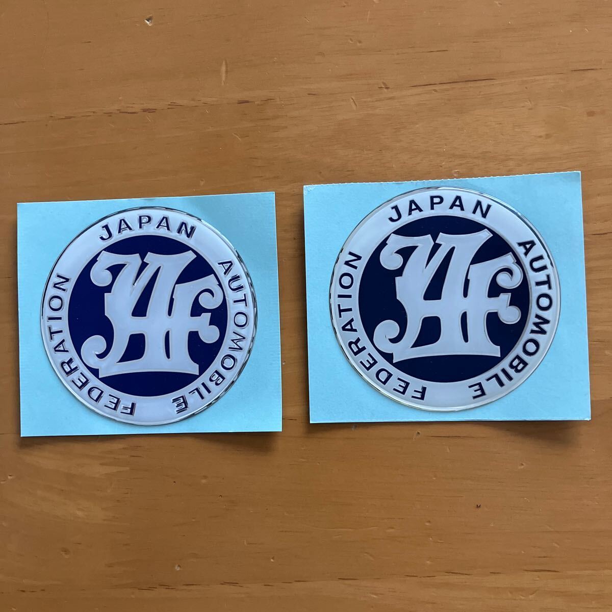 JAF ステッカー エンブレム 日本自動車連盟 の画像1