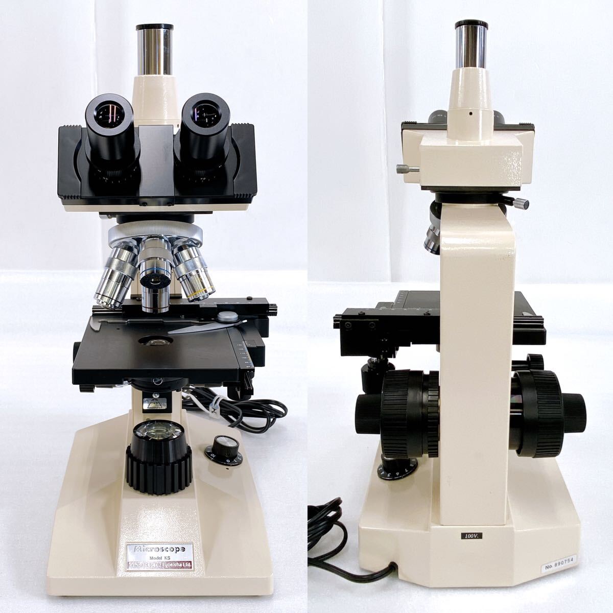 KENIS ケニス 顕微鏡 Microscope「Model:KS」日本製 光学機器【現状品】_画像3