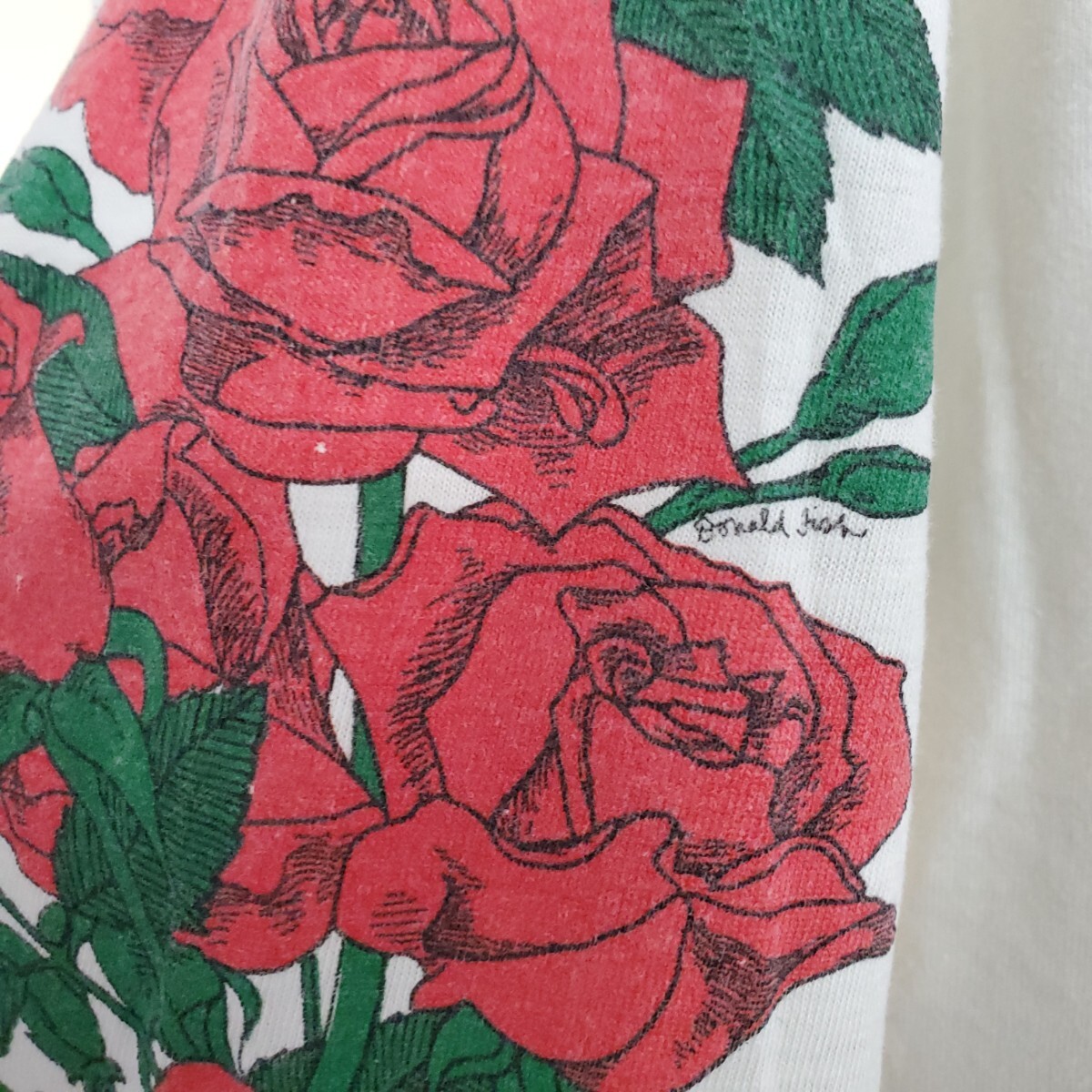 80s GRATEFUL DEAD Tシャツ LONG SLEEVE DONALD FISH SKULL & ROSES LIQUID BLUE JERRY GARCIA PSYCHEDELIC CHEECH AND CHONG HIGH TIMES _画像7