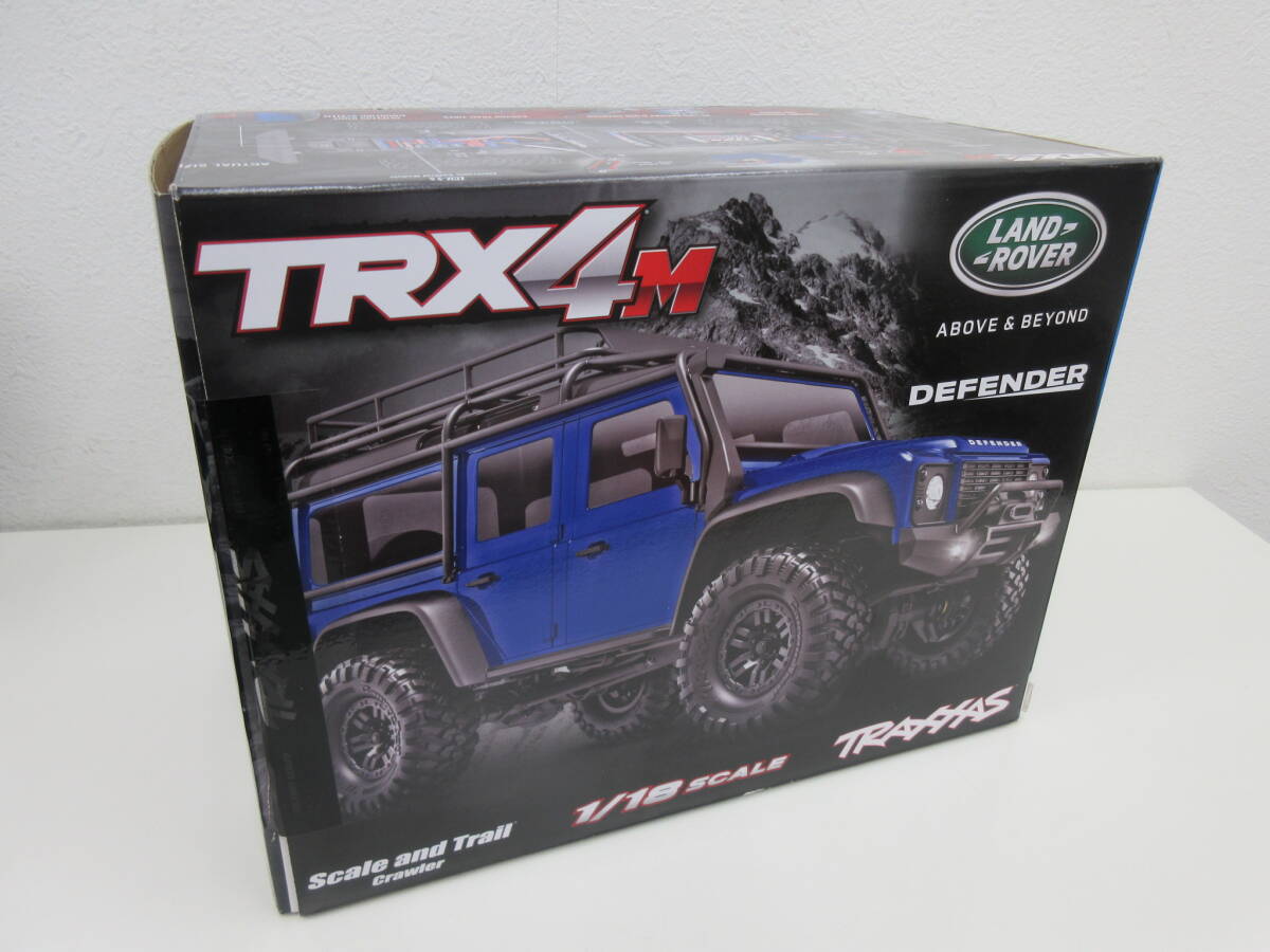 TRAXXAS トラクサス LANDROVER 1/18 TRX4M ランドローバー ディフェンダー 箱付の画像1