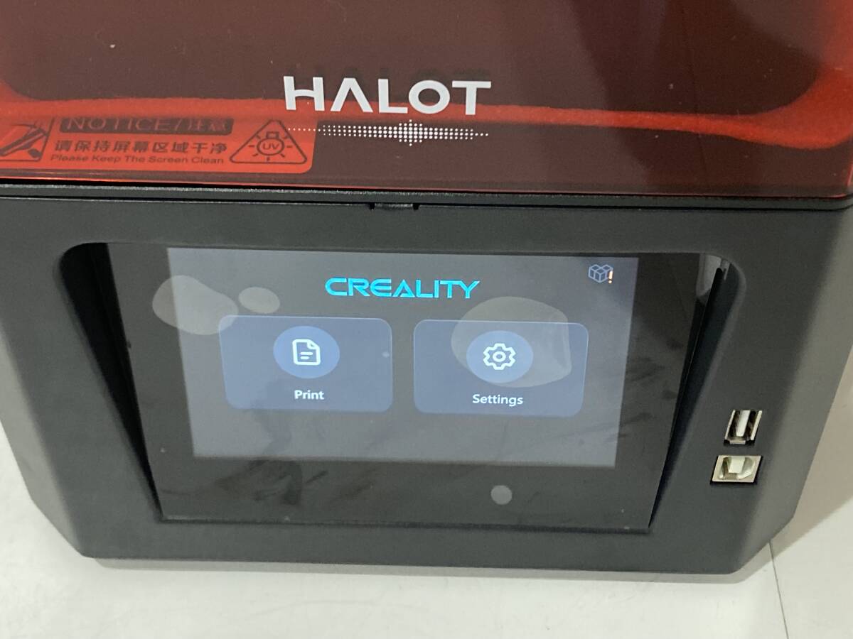 2404186 CREALITY 3D принтер HALOT-ONE свет структура форма system работоспособность не проверялась 