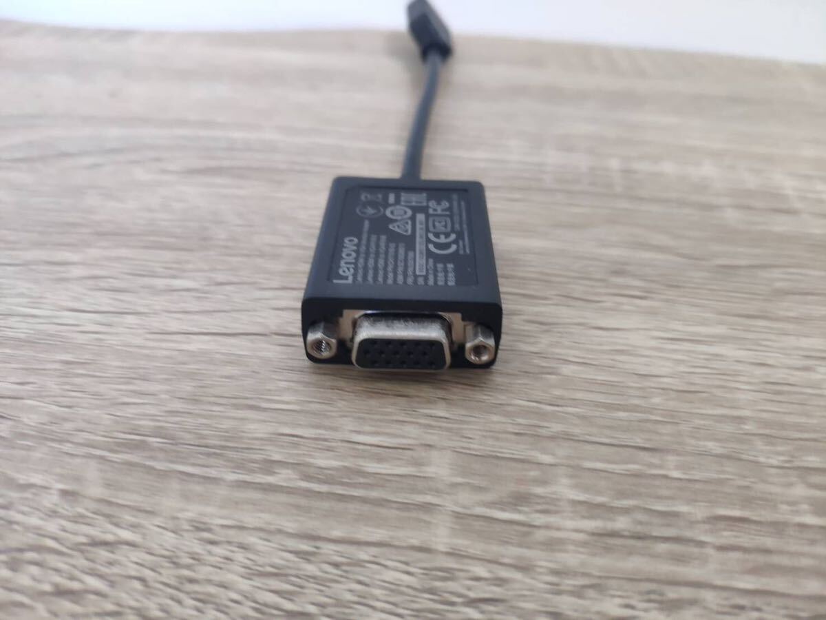 HDMI VGA変換ケーブル　変換アダプタ　lenovo純正品_画像3