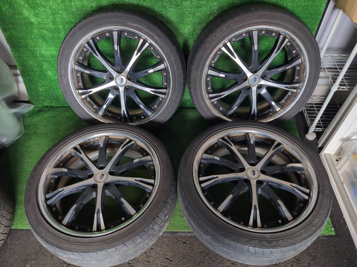 フォレスター等に WORK SCHWERT 20x8 5穴 EAGLE LS EXE 245/40R20 2020年製 売切!!の画像1