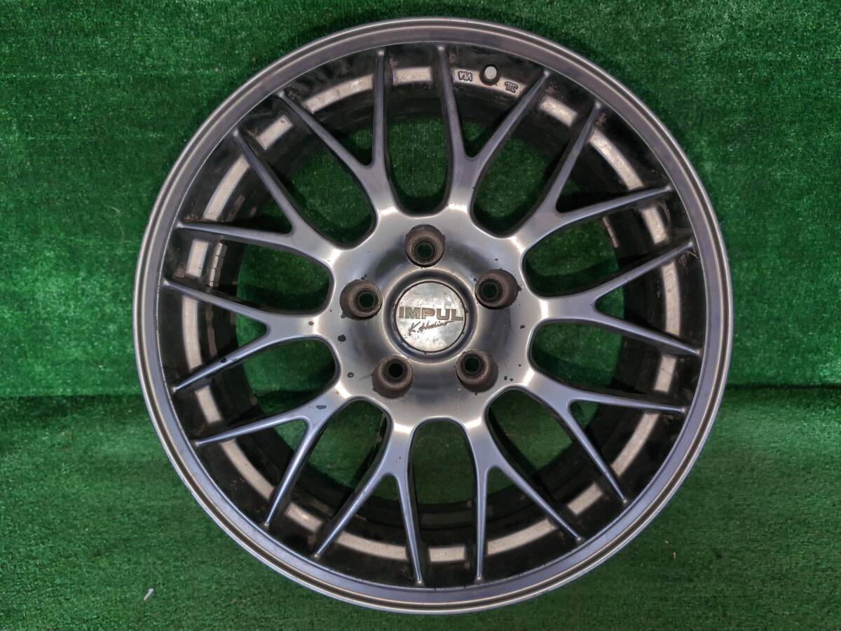 IMPUL 17x7 5穴 PCD114.3 ホイールのみ 4本 売切!!の画像3