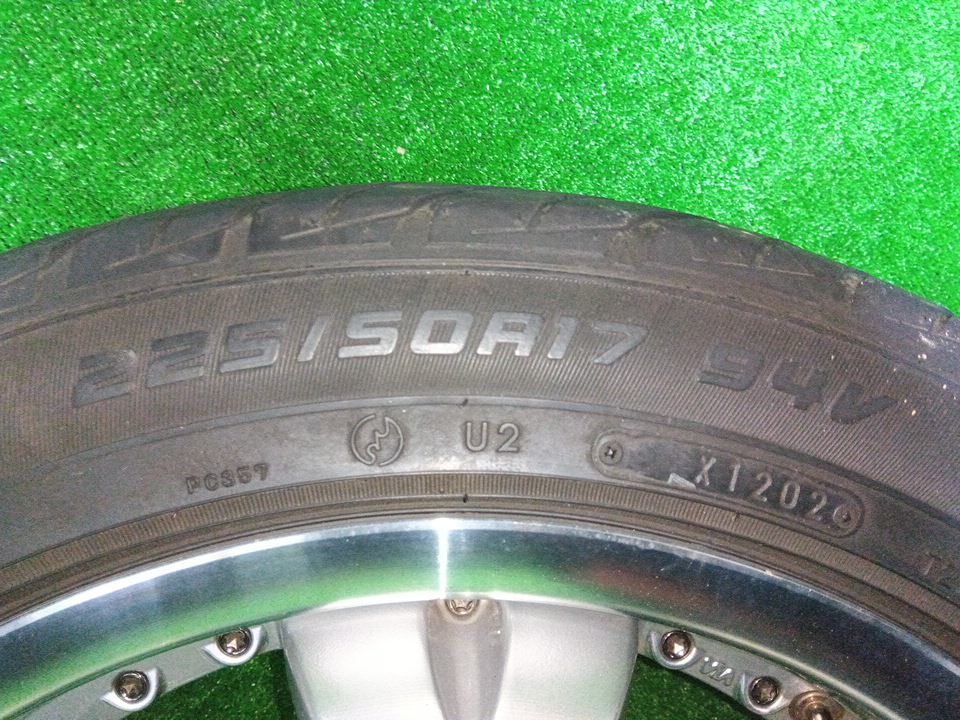 マナレイスポーツ VRS 17x7 ダンロップ LE MANS 225/50R17 売切!!の画像7