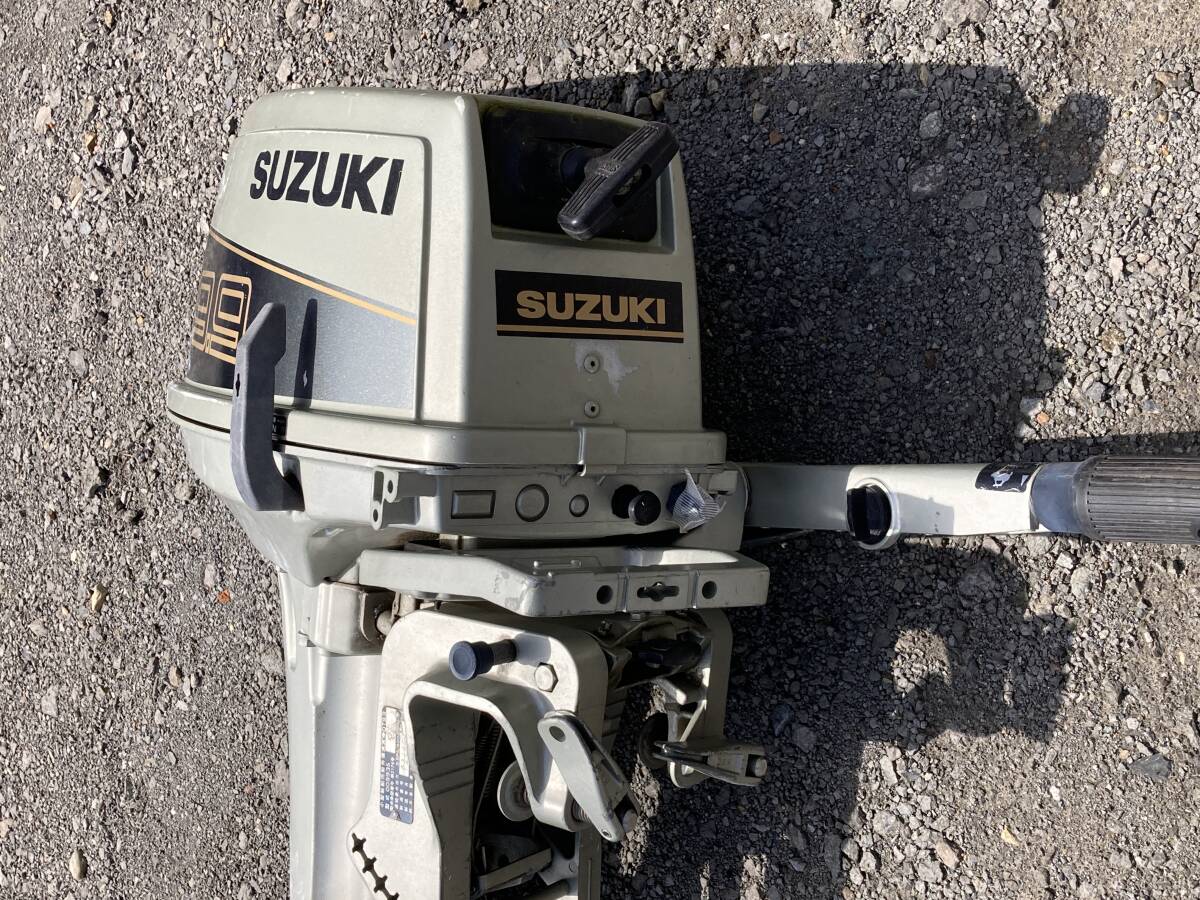  Suzuki outboard motor DT9.9 operation not yet verification ①