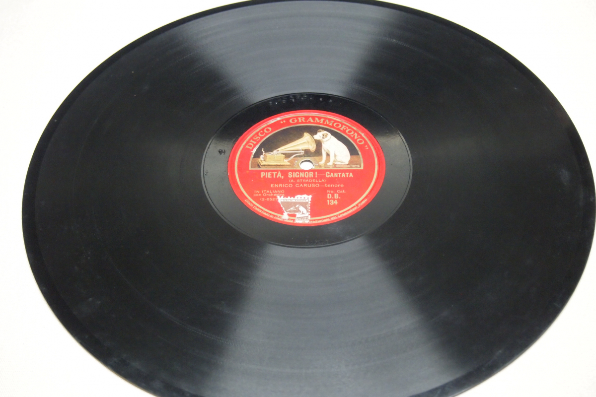  britain H.M.V12 -inch SP record en Rico *ka Roo so-(tenor) maru feti[ romance tsa~... bell ] -stroke la Dell la[......]D.B. 134