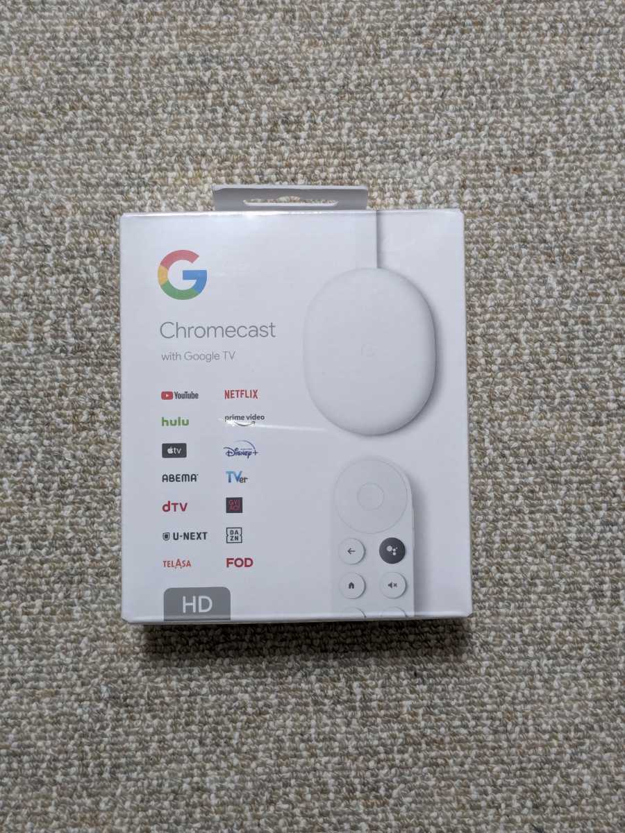 Chromecast with Google TV HD クロームキャスト グーグル Googleストア割引コード付きの画像1