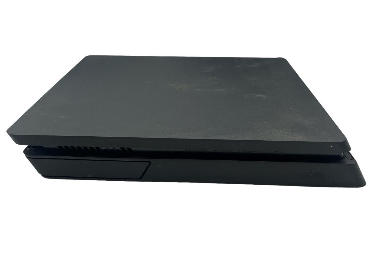 PlayStation4 プレステ4 ジェットブラック 500GB PS4 本体 CUH-2000A BO1 通電のみ確認 純正外コントローラー_画像6