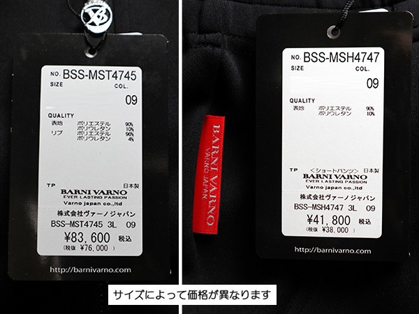 ・バーニヴァーノ(L)4０%OFF 上下セット 23新作 春夏 メンズ パーカーブルゾン＋ショートパンツ 日本製 bp4745-09_画像5