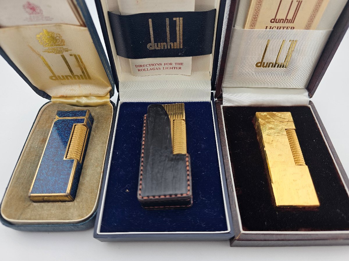 * BP * 1 jpy dunhill Dunhill lighter 6 pcs set summarize [ lighter ][ used ]