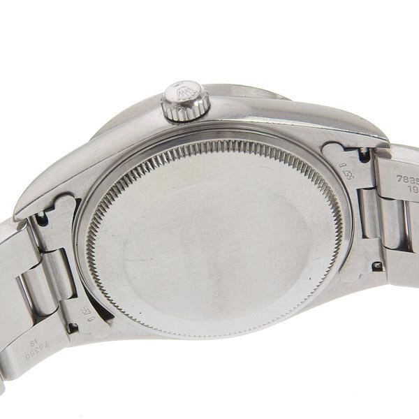 1円 不動 ジャンク ロレックス ROLEX 14000 W番台 自動巻き エアキング シルバー文字盤 SS×SS メンズ 腕時計の画像4