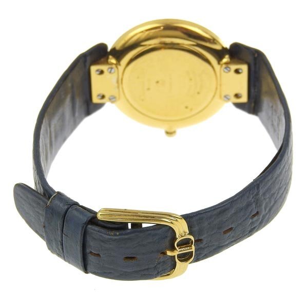 1 иен работа Dior DIOR 47 153-2 кварц Bagira ракушка циферблат GP× кожа женские наручные часы 