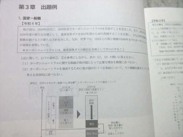 WG55-020 TAC 公務員試験 2023年合格目標 論文対策 テキスト/講義ノート 計2冊 20 S4B_画像4