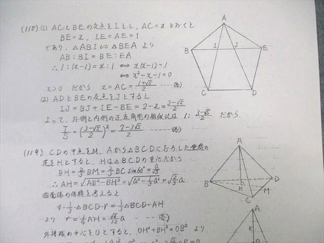 WG03-170 駿台 東大・京大・医学部 数学XS 2022 三森司 30S0Dの画像8