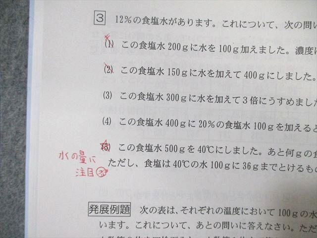 WG01-007 日能研関西 小5 理科 演習問題集 ステージIII/IV 2022 計2冊 35M2D_画像4