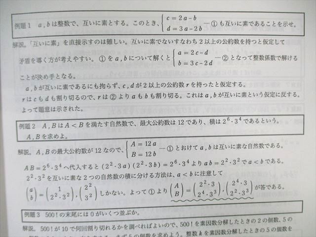 WJ01-020 河合塾 プレミアム数学ワンポイントアドバイス 2021 基礎・完成 15S0D_画像4