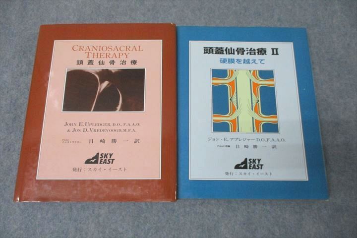 WF26-030スカイ・イースト 頭蓋仙骨治療/II 硬膜を越えて 1997 計2冊 ジョン・E.アプレジャー/ジョン・D.ブレデヴォーグ 55R3D_画像1