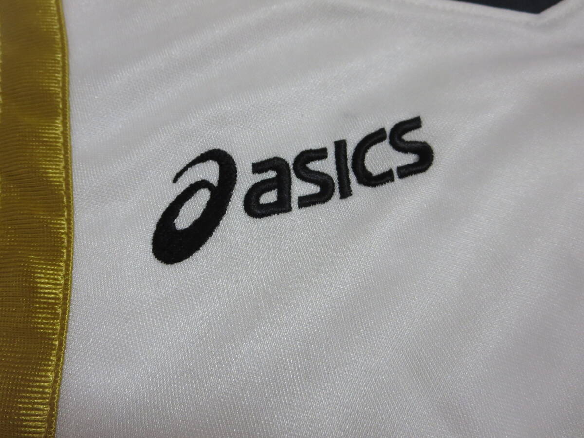 アシックス【asics】タンクトップ　ゲームシャツ　L　ホワイト　送料無料　新品_画像3