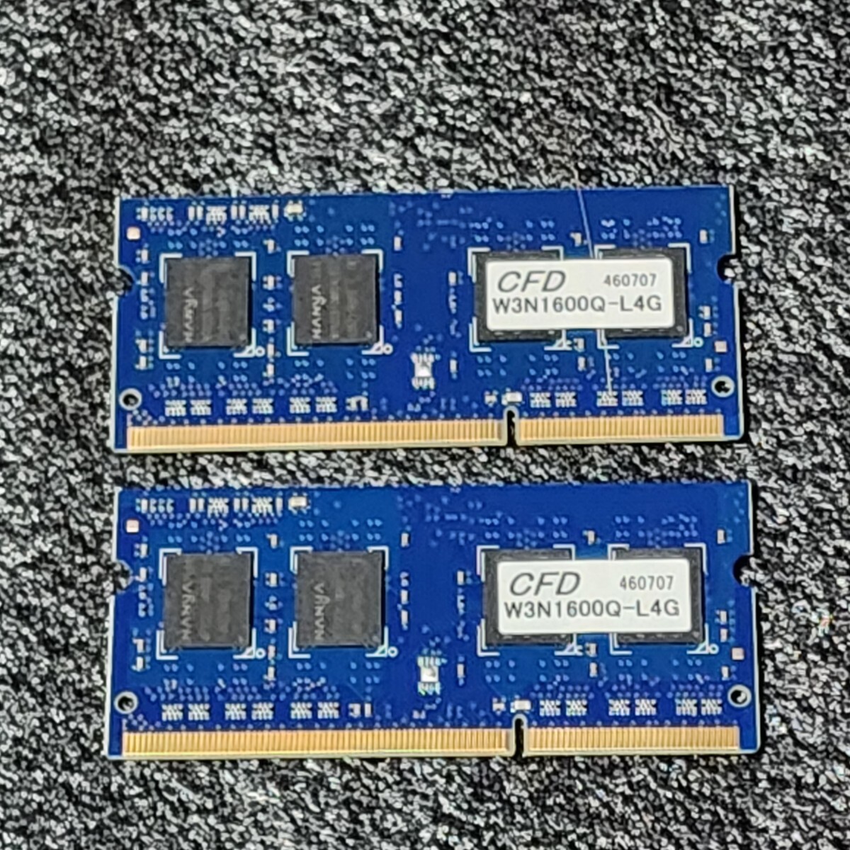 CFD ELIXIR DDR3L-1600MHz 8GB (4GB×2枚キット) M2S4G64CC88D5N-DI 動作確認済み ノートパソコン用 PCメモリ の画像3