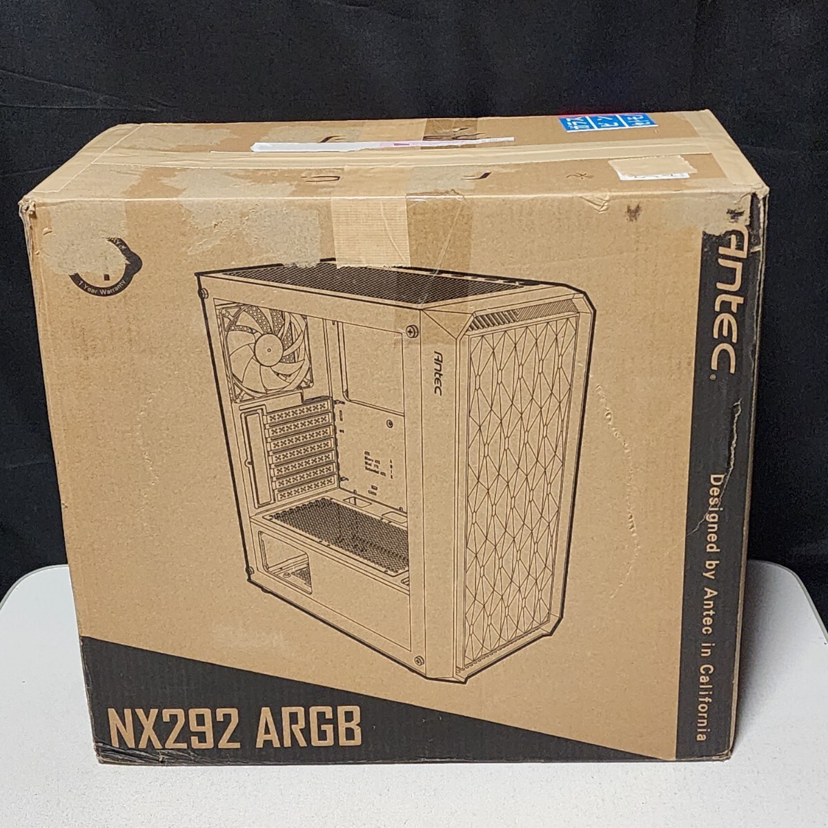 【送料無料】ANTEC NX292 ARGB ミドルタワー型PCケース(ATX) ARGBファン×4基搭載の画像1