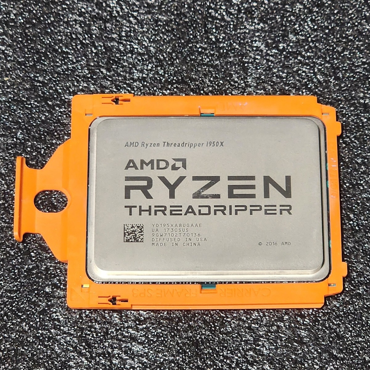CPU AMD Ryzen Threadripper 1950X 3.4GHz 16 core 32s red Socket TR4 PC parts operation verification ending (2)