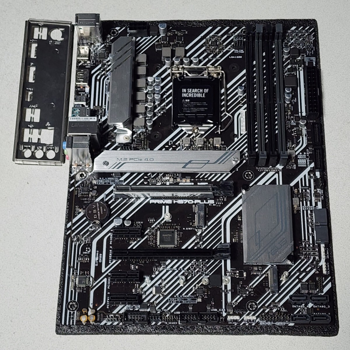 ASUS PRIME H570-PLUS IOパネル付属 LGA1200 ATXマザーボード 第 ASUS PRIME H570-PLUS IOパネル付属 LGA1200 ATXマザーボード 第