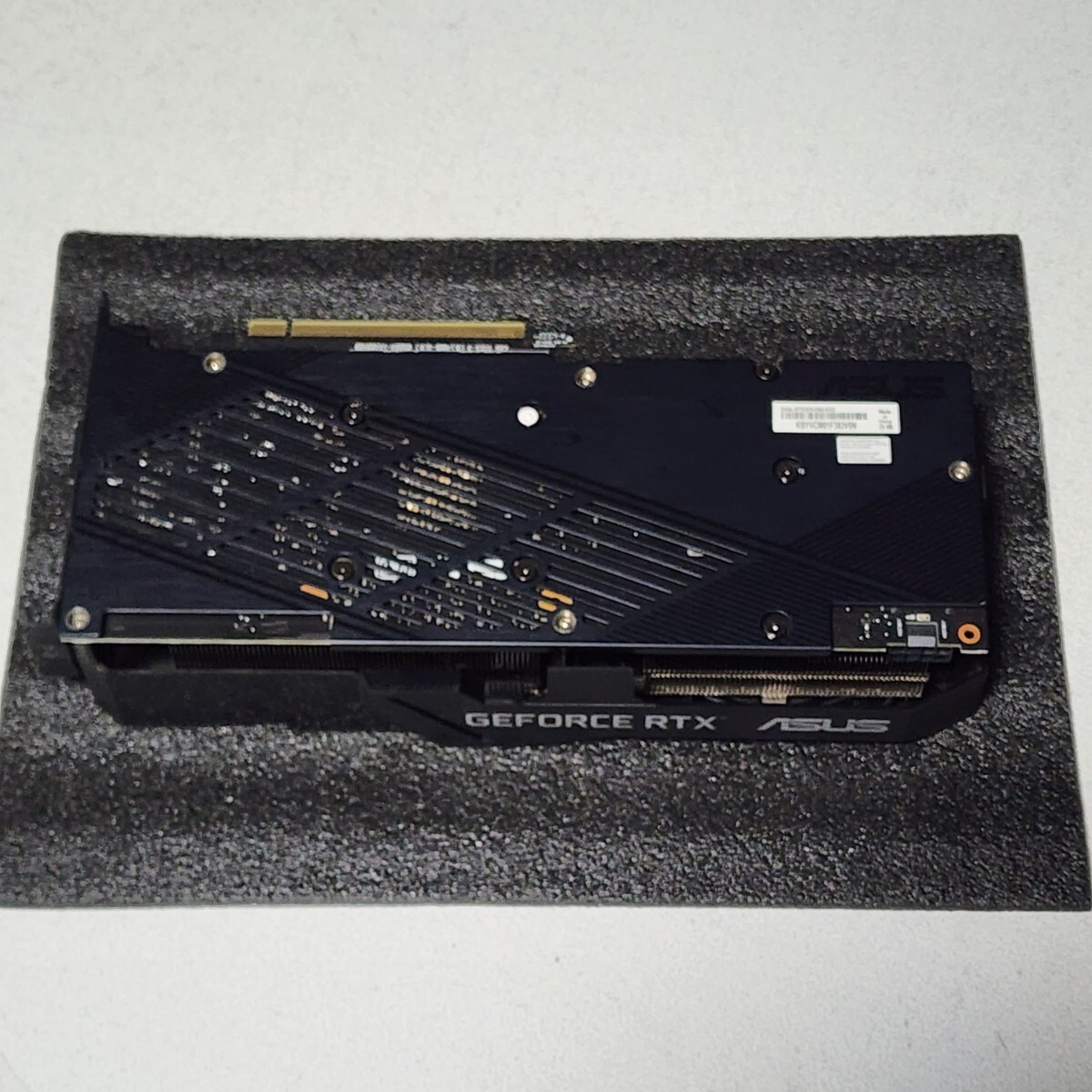 ASUS GEFORCE RTX2070 8GB GDDR6/DUAL-RTX2070-O8G-EVO 動作確認済み PCパーツ グラフィックカード PCIExpress