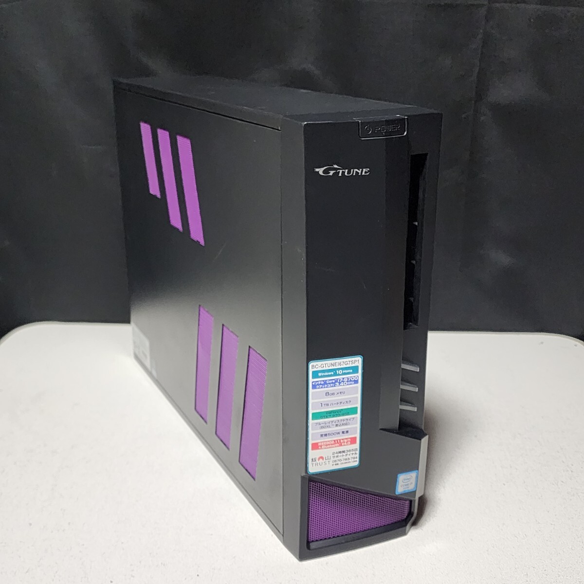 【送料無料】マウスコンピューター G-TUNE スリムタワー型PCケース(Mini-ITX) ライザーカード付属