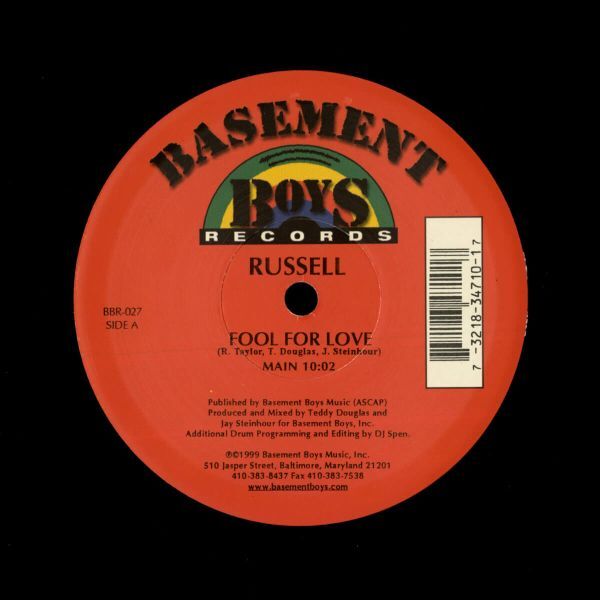 試聴 Russell - Fool For Love [12inch] Basement Boys Records US 1999 Garage House_画像1