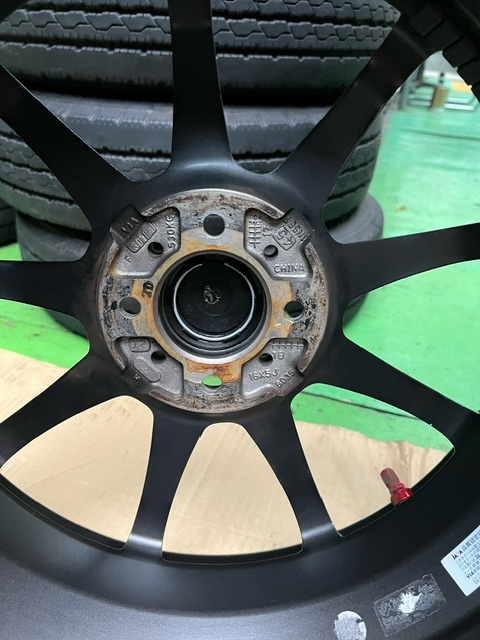 CROSS SPEED HYPER Edition RS9 16インチ 中古ホイールタイヤ 4本セット　クロススピード ハイパーエディションRS9_画像6