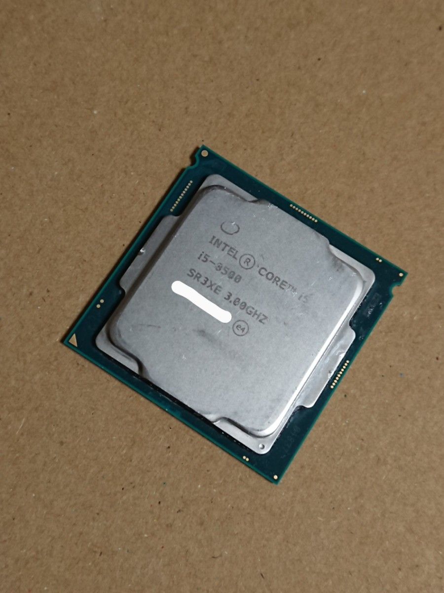 Intel core i5 8500 ジャンク扱い(CPUランド汚い)