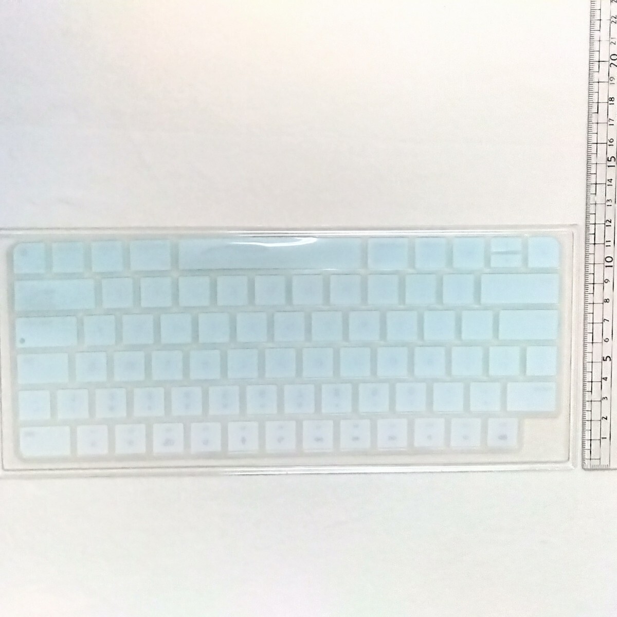 マジックキーボード US 英語 キーボードカバー MacBook Pro/MacBook Air キーボードカバー キーボードフィルム バックライト 27.8×11.2cmの画像4