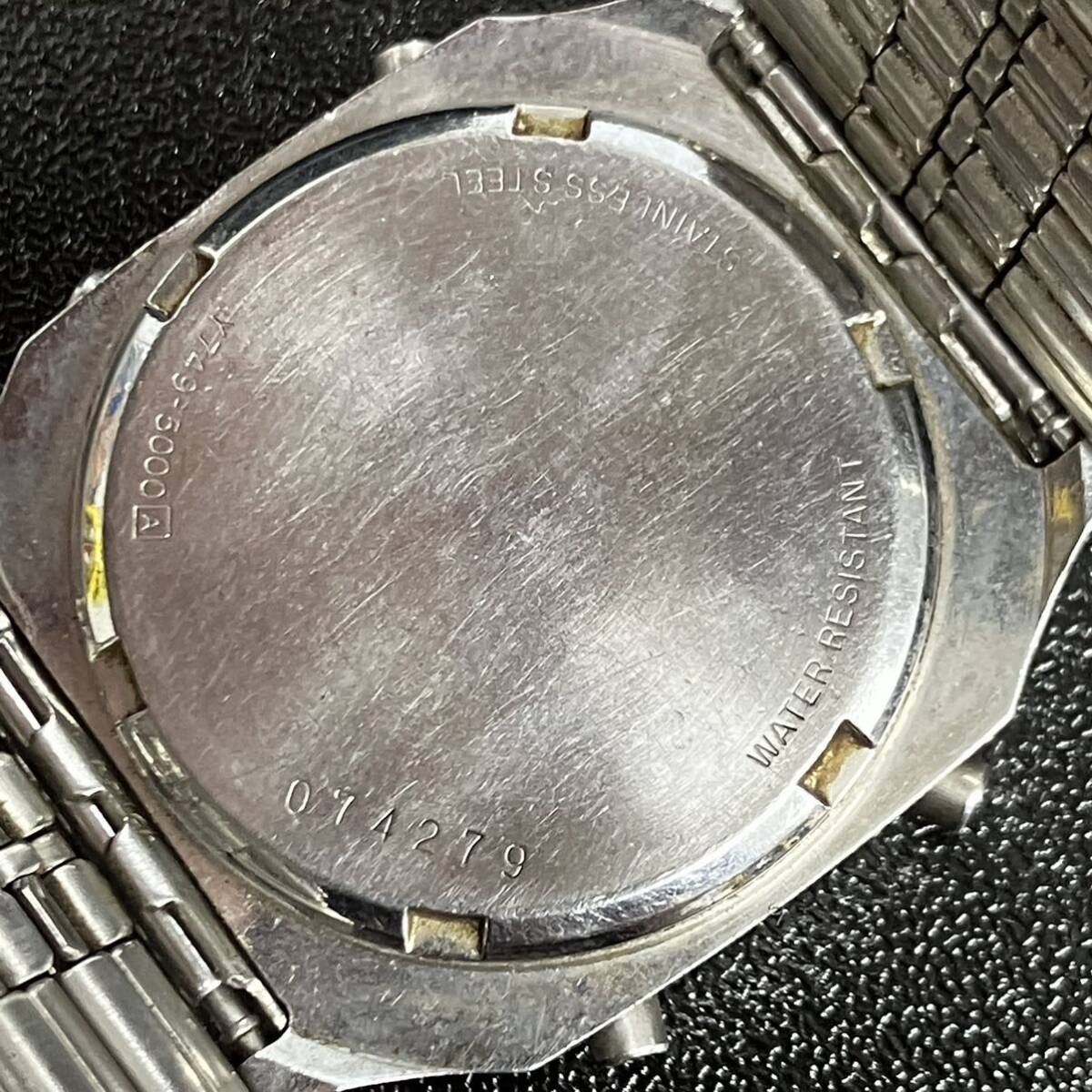 SEIKO セイコー ALBA アルバ Y749-5000 デジタル クォーツ 腕時計_画像2