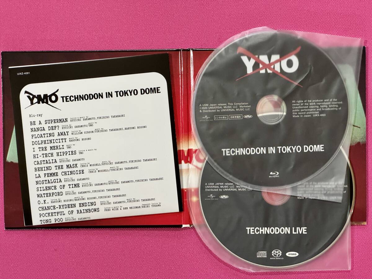  Live Blu-ray/SACD Y.M.O.[TECHNODON IN TOKYO DOME 1993] Hosono Haruomi Sakamoto Ryuichi Takahashi Yukihiro yellow Magic o-ke -stroke la