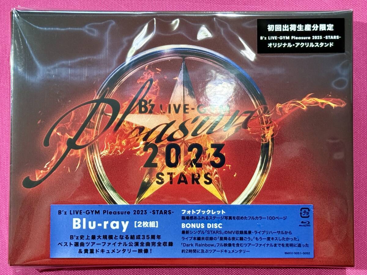 ライブBlu-ray B'z『LIVE-GYM Pleasure 2023 -STARS-』初回生産限定アクスタ付き_画像1