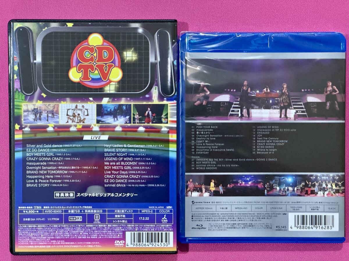 ライブBlu-ray TRF『20th Anniversary Tour 2013』＆DVD『CDTVスーパーリクエスト』２点セット_画像4